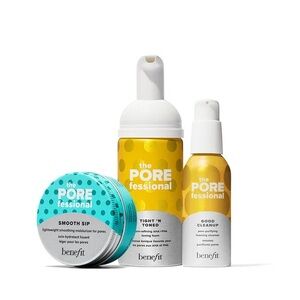 Benefit PORE ROUTINE ROUNDUP Skincare Essentials Set 3-Pc Kit w/Bonus! NIB!